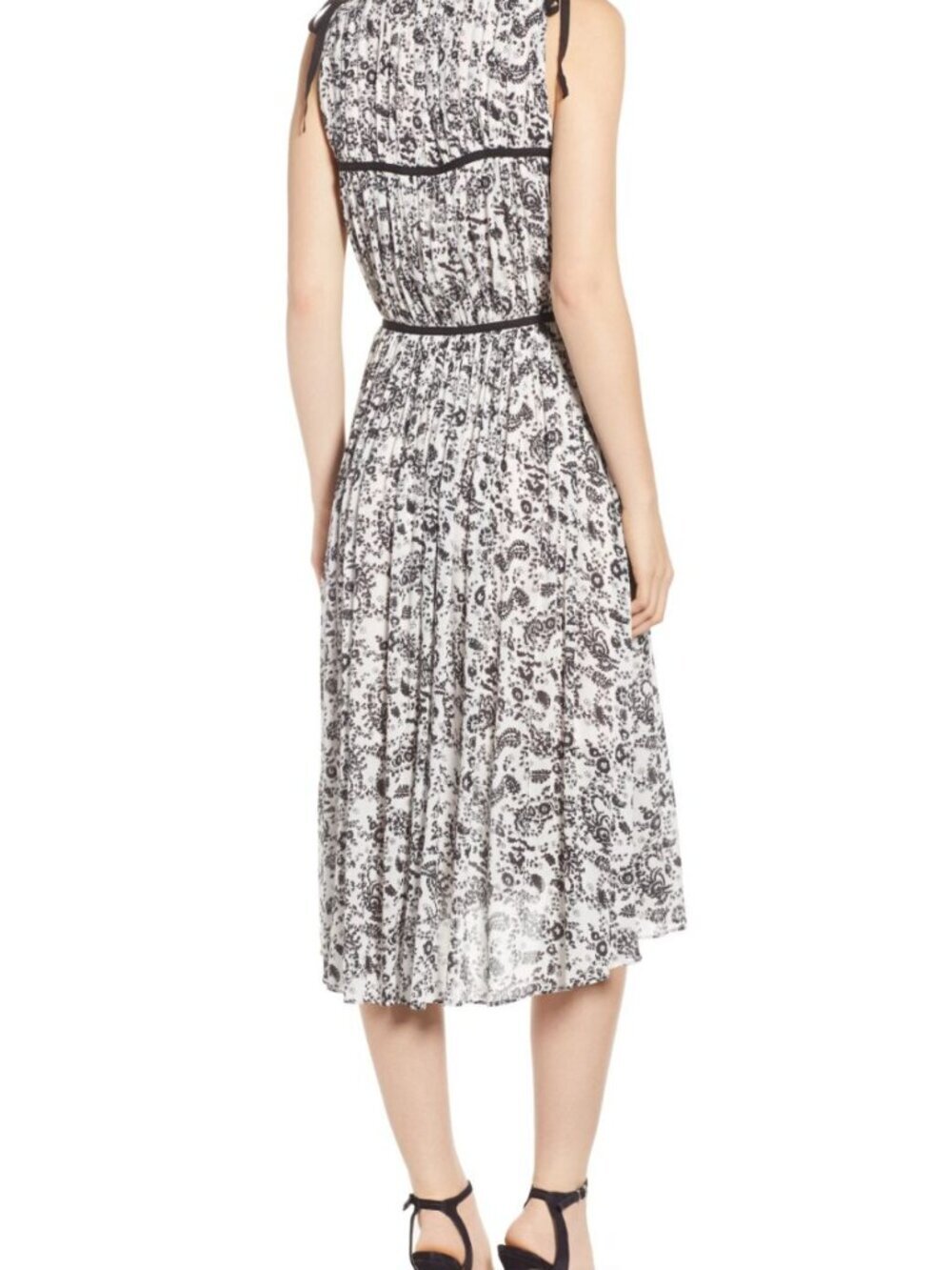 NEW Rebecca Minkoff Women's XS Thea Floral-Print Dress NWT $248 - Picture 3 of 6